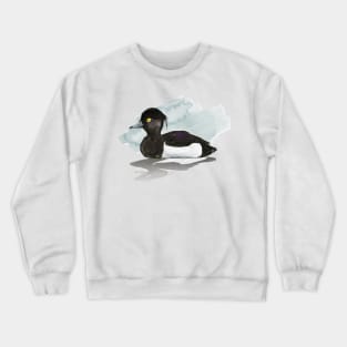 Tufted Duck watercolor Crewneck Sweatshirt